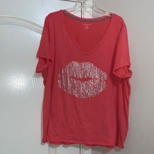 Lane Bryant Short Sleeve T-shirt. Size 22/24
